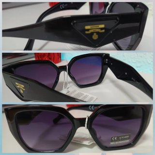 Gafas de sol blancas y verdes