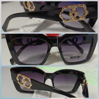 Gafas de sol blancas y verdes