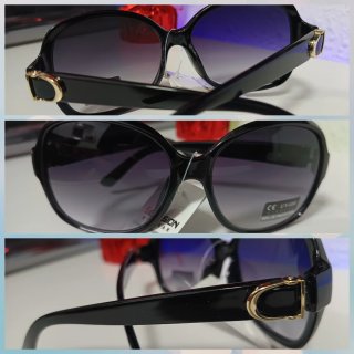 Gafas de sol blancas y verdes