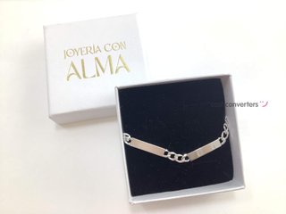 esclava plata 925mm