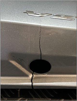 Carenado Trasero derecho Gris Honda Forza 125 K40