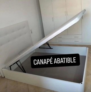 CANAPÉ ABATIBLE + COLCHÓN