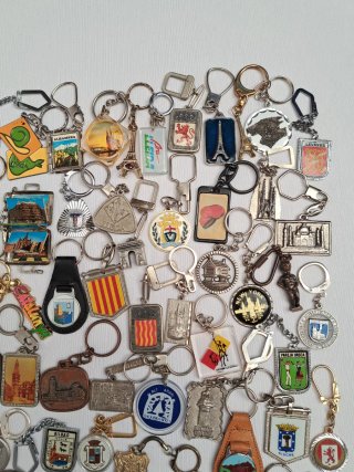 Colección de llaveros España y extranjero