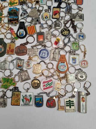 Colección de llaveros España y extranjero