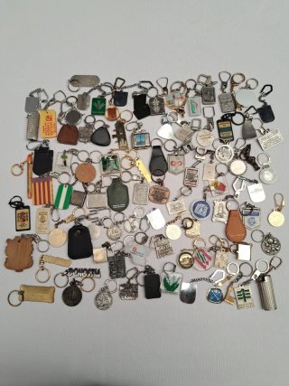 Colección de llaveros España y extranjero