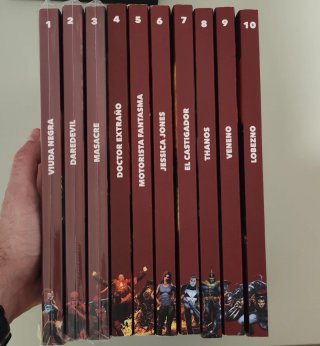 Lote 10 comics Marvel Dark