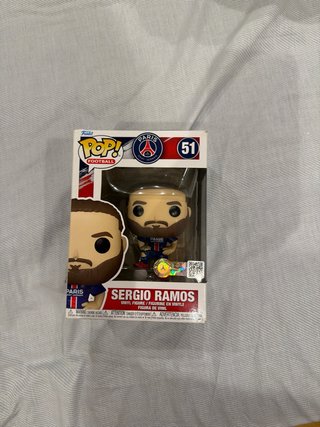 Funko Pop Kylian Mbappé Paris SG y Sergio Ramos