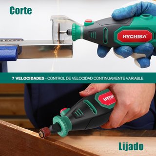 HYCHIKA herramienta rotativa 150W 167 accesorios