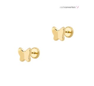 pendientes oro 18k con piedra