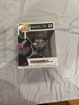 Funko Pop Halo Escharum con Hacha de Gravedad 22