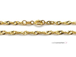 cadena oro 18k 25cm