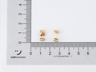 pendientes oro 18k con piedra con circonita