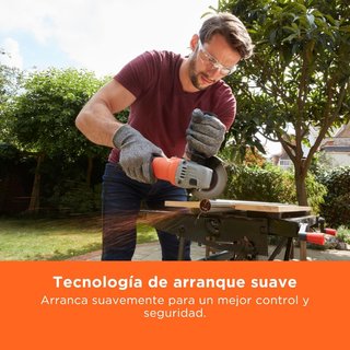 BLACK+DECKER Amoladora angular 710W BEG010-QS