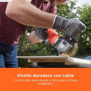 BLACK+DECKER Amoladora angular 710W BEG010-QS