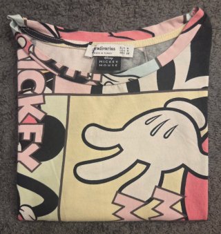 Camiseta Stradivarius Mickey Mouse