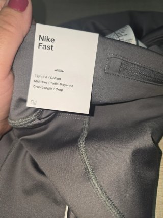 Leggings Nike Dri-Fit Mujer Gris