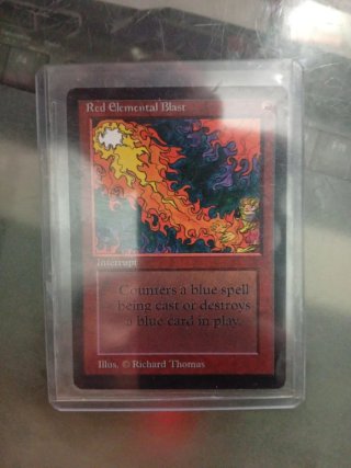 Red Elemental Blast MTG Beta de segunda mano por 200 EUR en Orio