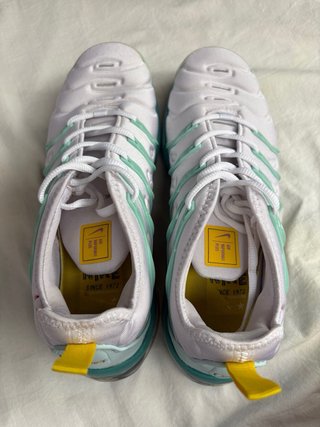 Nike Vapormax Teal y Blanco