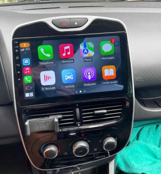 Rádio Renault Clio 4 Android 14 + GPS + Carplay