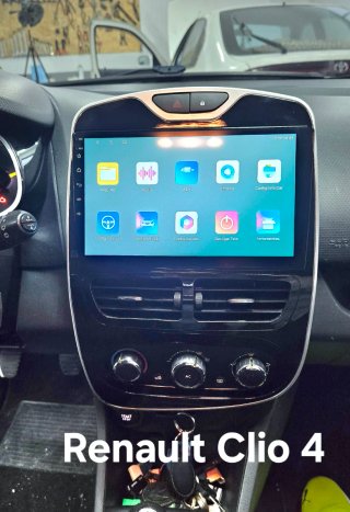 Rádio Renault Clio 4 Android 14 + GPS + Carplay