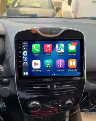 Rádio Renault Clio 4 Android 14 + GPS + Carplay