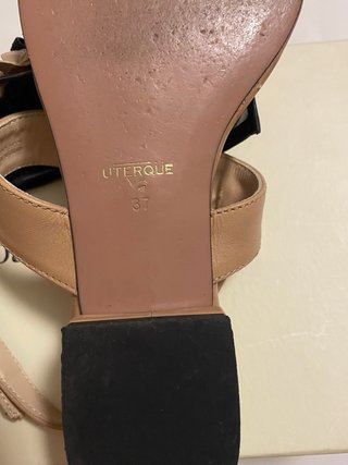 Bailarinas piel lazada flores - Uterqüe