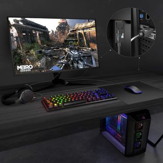KabelDirekt Cable DisplayPort 8K 3m gaming