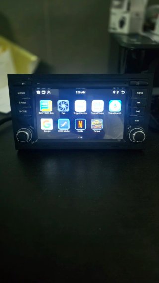 Rádio Audi A4 B6 B7 Android 14 + GPS + Carplay