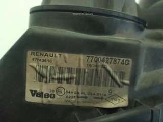 Faro renault 260607124r 7700427874g megane