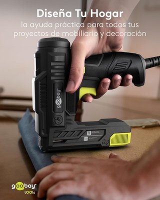 Goobay 2 en 1 grapadora clavadora 70W