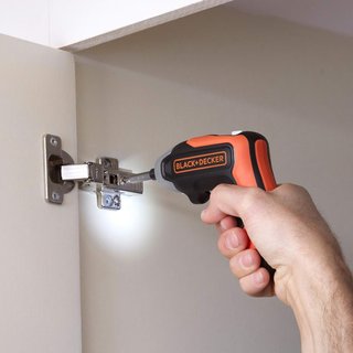 BLACK+DECKER atornillador batería carga rápida