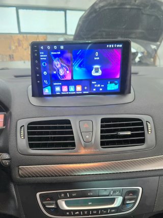 Rádio Renault Megane 3 Android 14 + GPS + Carplay
