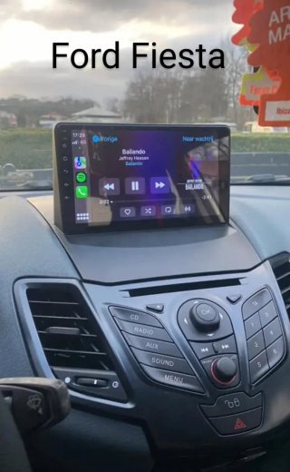 Rádio Ford Fista 09-15 Android 14 + GPS + Carplay.