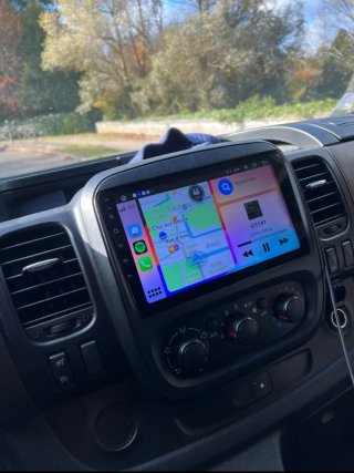 Rádio Android Renault Trafic/Opel Vivaro Android