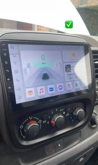Rádio Android Renault Trafic/Opel Vivaro Android