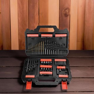 BLACK+DECKER Juego 109 piezas brocas A7200-XJ