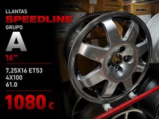 Llantas Speedline Grupo A 16 4x100