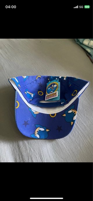 Cappellino Sonic con visiera