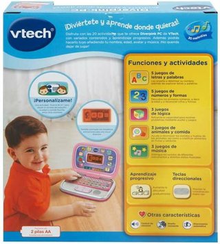 VTech Diverpink PC ordenador educativo infantil