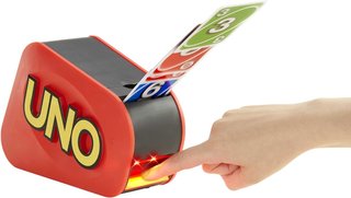 Mattel UNO Extreme juego cartas lanzador