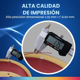 Overture PLA Plus filamento 3D resistente