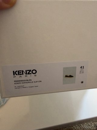Alpargatas Kenzo Marrones