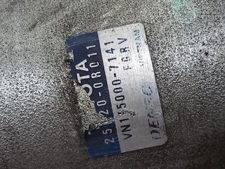 VALVULA EGR TOYOTA COROLLA VERSO (R1) D2AD 256200