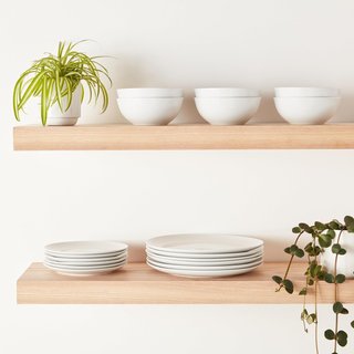 Amazon Basics vajilla porcelana 18 piezas