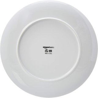 Amazon Basics vajilla porcelana 18 piezas