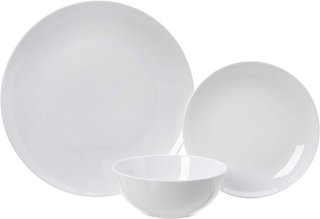Amazon Basics vajilla porcelana 18 piezas