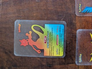 Cromos Plástico Pokemon 1°Generación