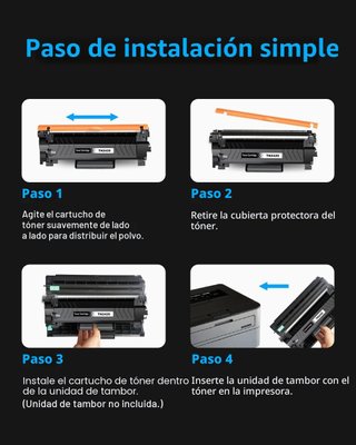 Cartucho toner compatible Brother TN2420 negro