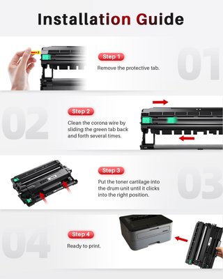 Tóner compatible Brother TN2320 negro 2 unidades