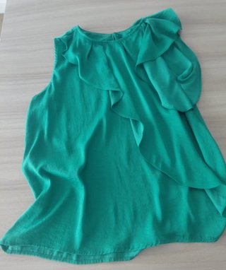 Lote Ropa Verano: Blusa Cuadros, Falda Denim, Tops